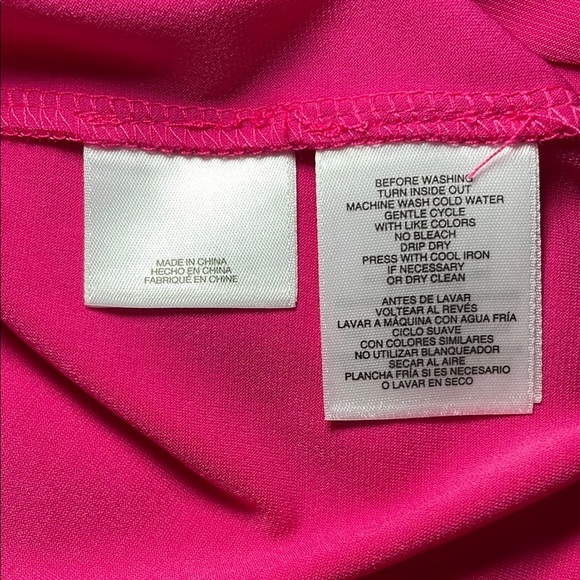 Anne Klein Pink Top sz 1X - Picture 6 of 7
